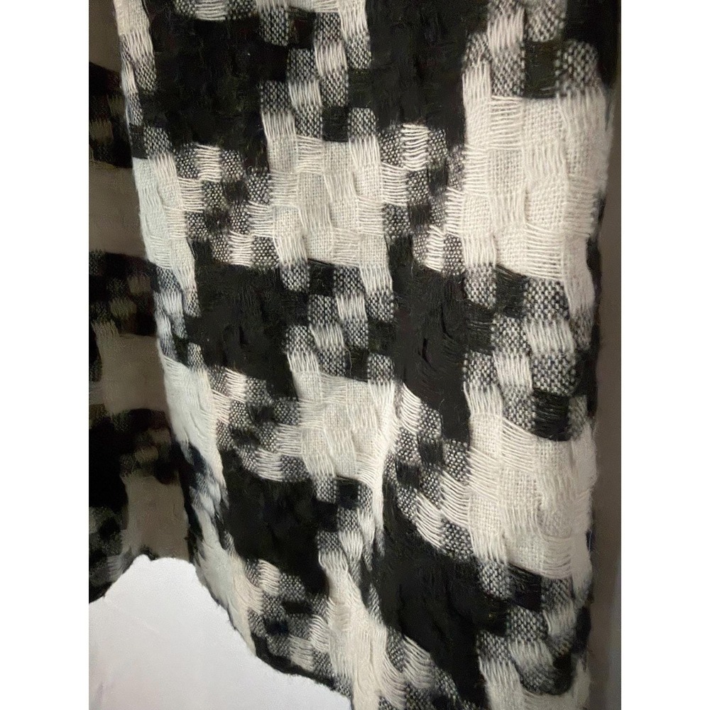 Vintage Norton & Company Houndstooth Midi Skirt w/ Pockets Women XS Office Siren - Picture 5 of 12
